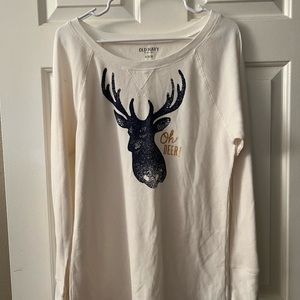 Old Navy Graphic Long Sleeve Thermal Tee